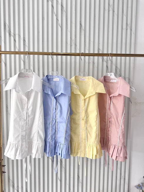 Collar Half Sleeve Shirt
